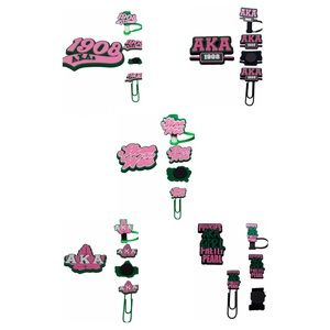 15 Piece Pink and Green Sorority Bundle Set